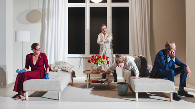 Blodbadets Gud,, Aarhus Teater, Foto Rumle Skafte